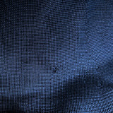 Ralph Lauren Black Label Sleeveless Midi Dress Navy Silk Chevron Knit Size Small