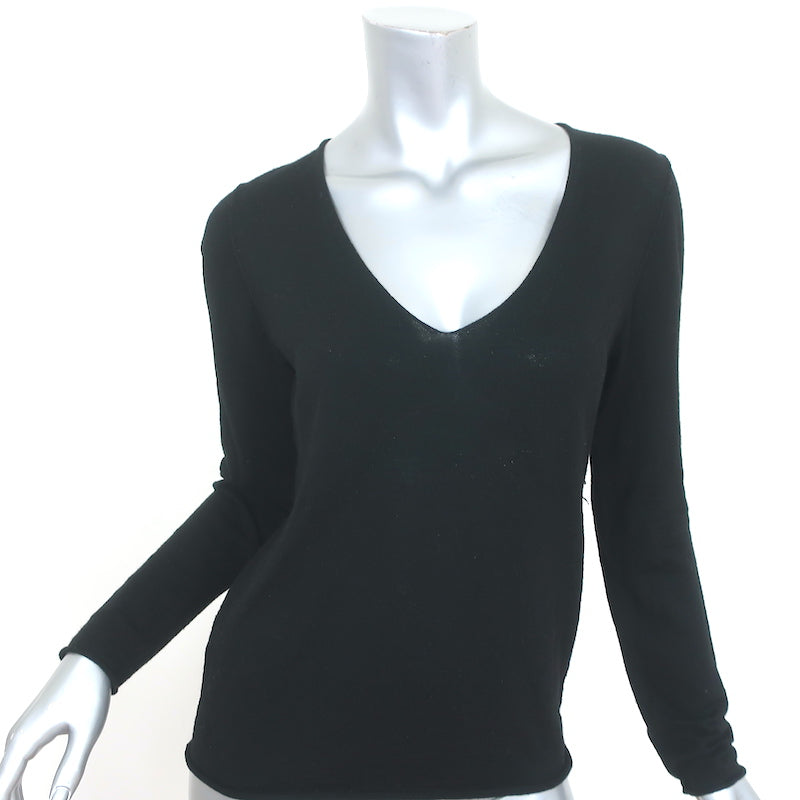 Zadig & Voltaire Nosfa M Wings Sweater Black Merino Wool Size Small