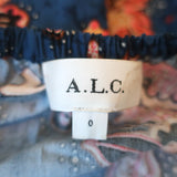 A.L.C. Tiered Midi Dress Mischa Navy Floral Cotton Size 0 Short Sleeve