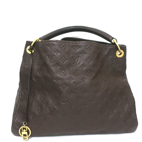 Louis Vuitton Artsy Hobo Braided Brown Leather Monogram Shoulder Bag For  Sale at 1stDibs