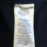 Burberry Brit Hooded Utility Jacket Navy Cotton Size Medium