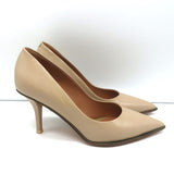 Givenchy Zipper Pumps Beige Patent Leather Size 36 Pointed Toe Heels