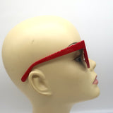 Stella McCartney Round Cat Eye Sunglasses Red SK0018S 003
