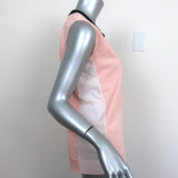 Marni Sleeveless V-Neck Top Light Pink Cotton Jersey & Poplin Size 38