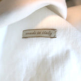 Massimo Alba Hong Kong Jacket White Cotton-Linen Size Large
