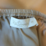 Mes Demoiselles Midi Skirt Lola Gold Satin Size 36