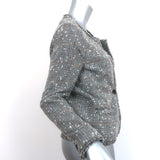 Isabel Marant Etoile Blazer Lyra Gray Checked Tweed Size 36 One-Button Jacket