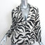 Nili Lotan Blazer Addison Zebra Print Cotton Size 4 One-Button Jacket NEW