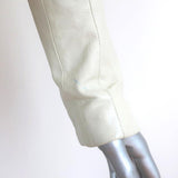 IRO Juday Leather Motorcycle Jacket Cream Size 1 Biker Jacket available at CelebrityOwned.com img_3