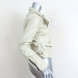 IRO Juday Leather Motorcycle Jacket Cream Size 1 Biker Jacket available at CelebrityOwned.com img_4