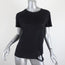 IRO Poppy Tee Black Distressed Linen Size Small Short Sleeve Top