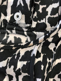 Isabel Marant Blouse Moss White/Black Leopard Print Silk Size 38 Sleeveless Top available at CelebrityOwned.com img_3