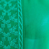 Isabel Marant Etoile Blouse Audrina Green Embroidered Crepe Top Size 34 available at CelebrityOwned.com img_2