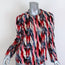 Isabel Marant Etoile Padded Jacket Lita Multicolor Printed Velvet Size 36