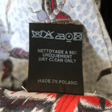 Isabel Marant Midi Dress Olympia White/Multi Printed Silk Size 34 Long Sleeve available at CelebrityOwned.com img_10