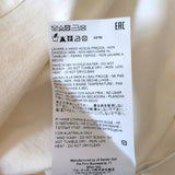 Jil Sander Sleeveless Top White Cotton Size Extra Small Muscle Tee NEW available at CelebrityOwned.com img_8