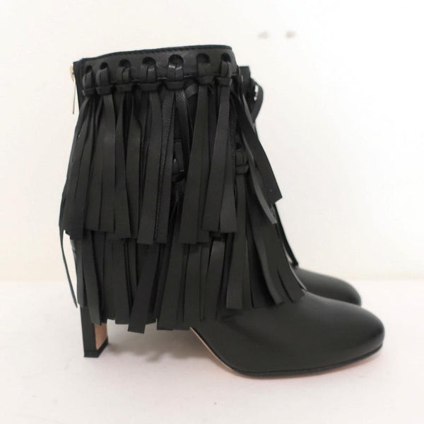 Jimmy choo hotsell fringe boots