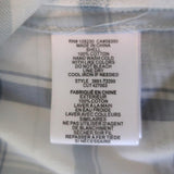 Joie Tank Top Capucine White/Blue Plaid Cotton Size Small Sleeveless Blouse NEW available at CelebrityOwned.com img_7