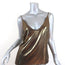 L'Agence Metallic Cami Gabriela Gold Size Small V-Neck Tank Top