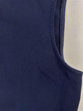 Lanvin Dress Navy Neoprene Size 36 Sleeveless Sheath available at CelebrityOwned.com img_5