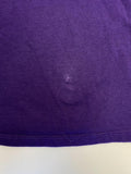 Lanvin Tee Purple Chiffon-Trim Cotton Jersey Size Small Short Sleeve Top available at CelebrityOwned.com img_7