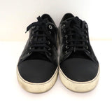 Lanvin Velvet Cap Toe Low Top Sneakers Black Size 11 available at CelebrityOwned.com img_4