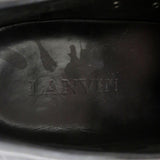 Lanvin Velvet Cap Toe Low Top Sneakers Black Size 11 available at CelebrityOwned.com img_9