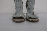 Laurence Dacade Denim Studded/Spiked Booty Heel Sz 36 available at CelebrityOwned.com img_3