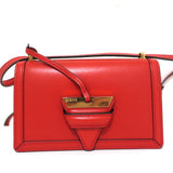 Loewe Barcelona Mini Shoulder Bag Red Leather Crossbody Flap Bag NEW available at CelebrityOwned.com img_3