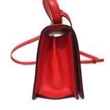 Loewe Barcelona Mini Shoulder Bag Red Leather Crossbody Flap Bag NEW available at CelebrityOwned.com img_6