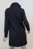 MICHAEL Michael Kors Toggle Duffle Coat Navy Cotton-Blend Size Extra Small available at CelebrityOwned.com img_9