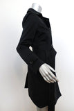 MICHAEL Michael Kors Trench Coat Black Size Small Double Breasted Jacket available at CelebrityOwned.com img_3