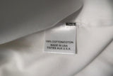 MISA Off the Shoulder Top Adeli White Cotton Size Extra Small Tie-Sleeve Blouse available at CelebrityOwned.com img_7