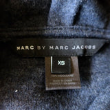Marc by Marc Jacobs Double Breasted Jacket Navy Wool Knit Size Extra Small available at CelebrityOwned.com img_6