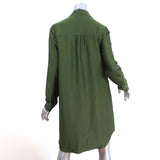 Marissa Webb Theo Jacket Dress Olive Size Medium Long Sleeve Mini available at CelebrityOwned.com img_6