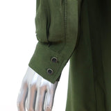 Marissa Webb Theo Jacket Dress Olive Size Medium Long Sleeve Mini available at CelebrityOwned.com img_7