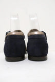 Marni Ankle Strap Sandals Bronze Leather & Navy Suede Size 36.5 Open Toe Flats available at CelebrityOwned.com img_8