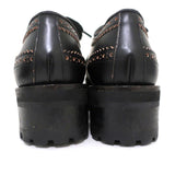 Marni Lug Sole Wingtip Oxfords Black Leather Size 36 available at CelebrityOwned.com img_7