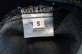 Martine Rose Oversized Denim Jacket Indigo Size Small Jean Jacket available at CelebrityOwned.com img_8