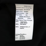 Michael Kors Collection Zip-Front Dress Black Stretch Wool Crepe Size 2-img_[image_position} from CelebrityOwned.com