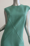 Michael Kors Dress Seafoam Virgin Wool Size 8 Cap Sleeve Shift available at CelebrityOwned.com img_2