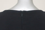 Michael Kors Sleeveless Dress Navy Wool-Blend Size 4 V-Neck Front Pocket Mini available at CelebrityOwned.com img_7