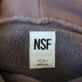 NSF Lissete Hoodie Purple Cotton Size Small Pullover Sweatshirt available at CelebrityOwned.com img_7