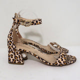 Nicholas Kirkwood Faux Pearl Sandals Miri Leopard Print Grosgrain Size 38 available at CelebrityOwned.com img_2