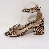 Nicholas Kirkwood Faux Pearl Sandals Miri Leopard Print Grosgrain Size 38 available at CelebrityOwned.com img_5
