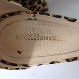 Nicholas Kirkwood Faux Pearl Sandals Miri Leopard Print Grosgrain Size 38 available at CelebrityOwned.com img_9