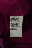 Nicole Miller Artlelier Pencil Skirt Carter Purple Terraform Print Mesh Size 4 available at CelebrityOwned.com img_5