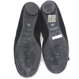 Pedro Garcia Ballet Flats Black Crystal-Embellished Suede Size 37 available at CelebrityOwned.com img_11