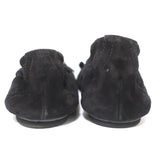 Pedro Garcia Ballet Flats Black Crystal-Embellished Suede Size 37 available at CelebrityOwned.com img_9