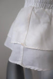 Petersyn Off the Shoulder Top Skye White Ruffled Cotton Size Small available at CelebrityOwned.com img_6